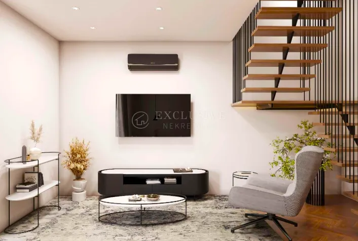 KRK - EKSKLUZIVNI DVOETAŽNI STAN S VRTOM, NOVOGRADNJA - cover