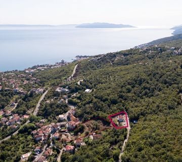 OPATIJA-FRANČIĆI 6 GRAĐEVINSKIH TERENA S POGLEDOM NA MORE - cover