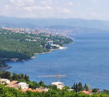 OPATIJA-POBRI GRAĐEVINSKO ZEMLJIŠTE S POGLEDOM NA MORE 2600m2 !! - Pobri, Opatija