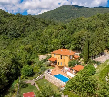 Veprinac - Kuća S Bazenom I Pogledom Na More - Veprinac, Opatija