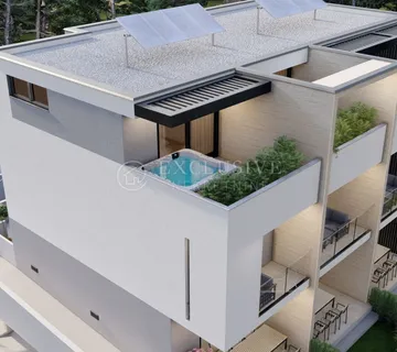 Otok Krk, Krk -Ekskluzivni Troetažni Stan Blizu Grada I Plaže
