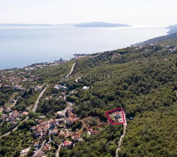Opatija-Frančići 6 Građevinskih Terena S Pogledom Na More - Mihotići, Matulji