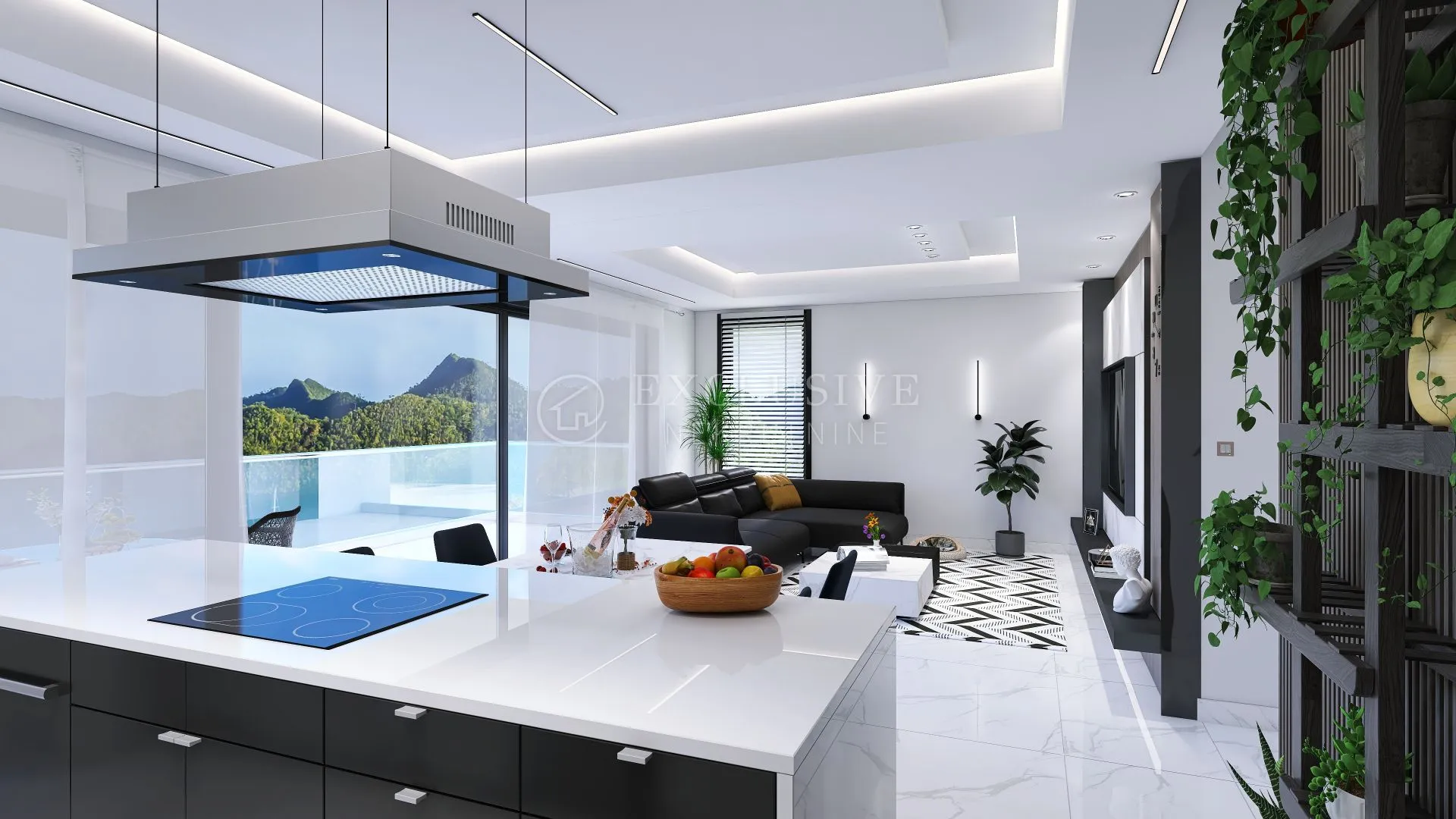 KOSTRENA - LUKSUZNA NOVOGRADNJA 150m OD MORA !! - cover