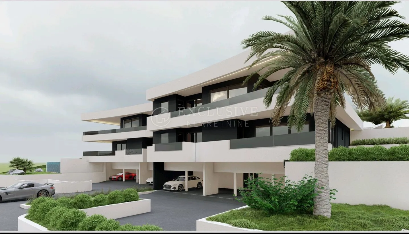 OPATIJA, LOVRAN - STAN U NOVOGRADNJI S PREKRASNIM POGLEDOM NA MORE, BLIZINA MORA I CENTRA LOVRANA - cover