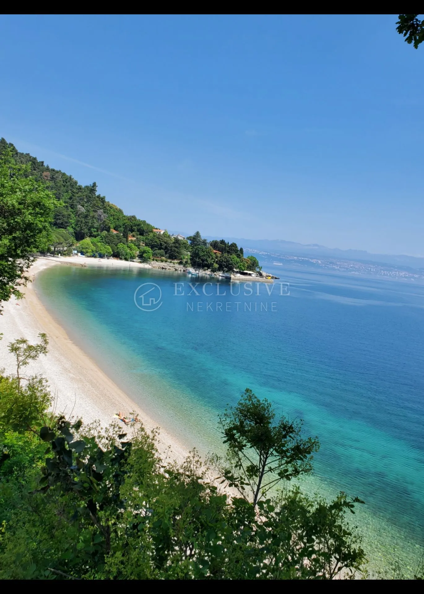 OPATIJSKA RIVIJERA - GRAĐEVINSKO ZEMLJIŠTE UZ SAMO MORE 1800m2 !! - cover