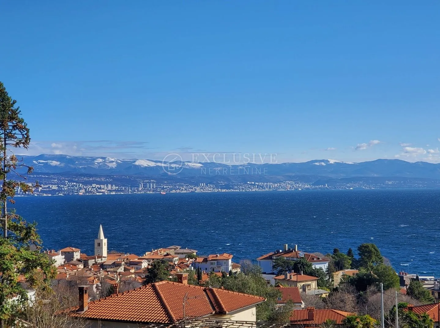 OPATIJA, LOVRAN - STAN U NOVOGRADNJI S PREKRASNIM POGLEDOM NA MORE, BLIZINA MORA I CENTRA LOVRANA - cover