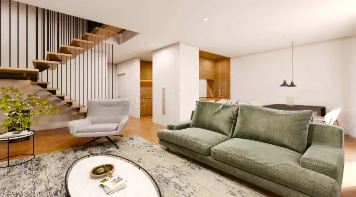 KRK - LUKSUZNI DVOETAŽNI STAN S OKUĆNICOM - cover