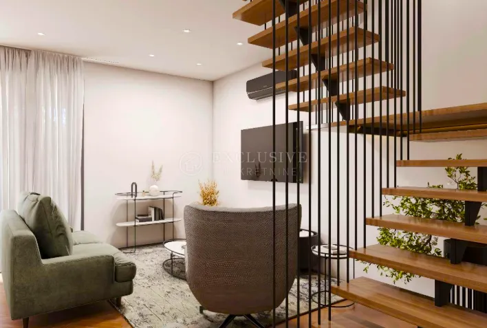 KRK - PREKRASAN DVOETAŽNI STAN S VRTOM U NOVOGRADNJI - cover