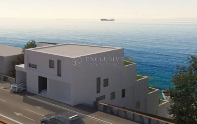 RIJEKA – PEĆINE, LUKSUZNA NOVOGRADNJA PRVI RED DO MORA! - cover