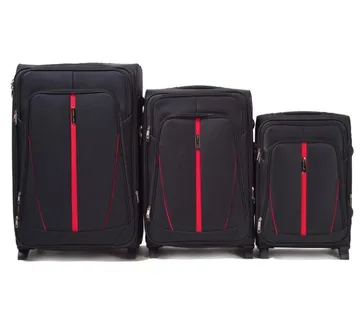 Wings Buzzard set od 3 kufera crni  - cover