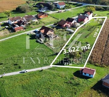 PRODAJA: Rugvica, Nart Savski, Građevinsko zemljište 3.662 m2, investicija - cover