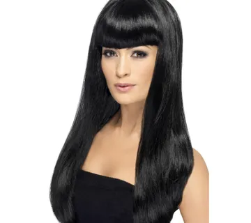 Perika crna duga sa šiškama - cover