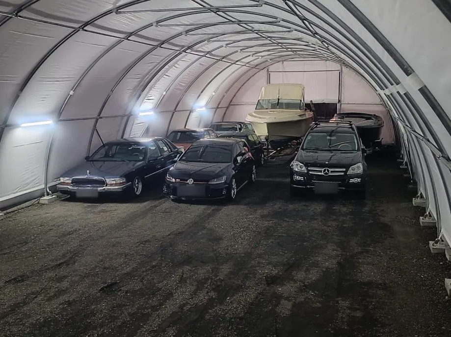 Montažna hala / montažni šator 9.15x12m 4,5m (V) 110m2 DOSTUPNO ODMAH - cover