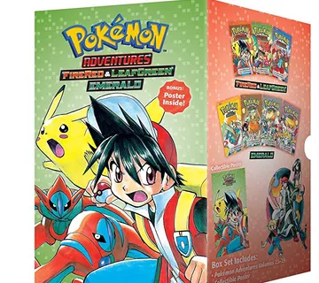 Pokemon Adventures FireRed & LeafGreen Box Set - cover