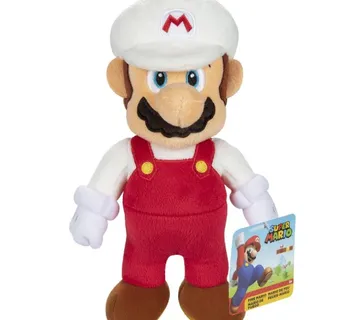 Super Mario Fire Mario plišana igračka 25cm - cover