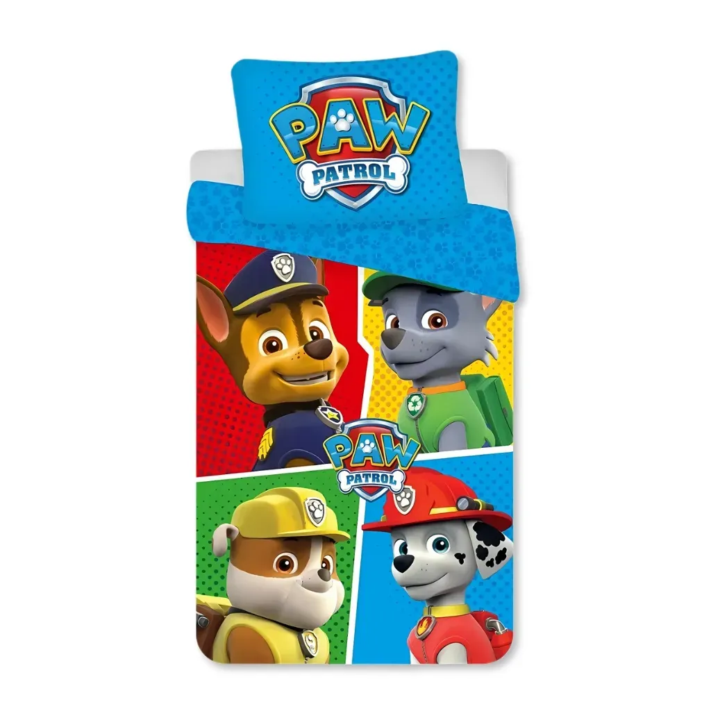 Paw Patrol ‘Colors’ posteljina za bebe, 100×135 cm - cover