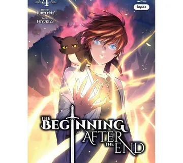 The Beginning After the End vol. 4 (comic) - cover