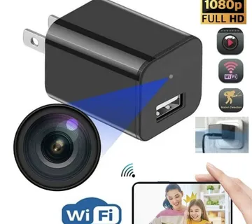 SKRIVENA MINI KAMERA U ADAPTERU PUNJAČU ZA MOBITEL - cover