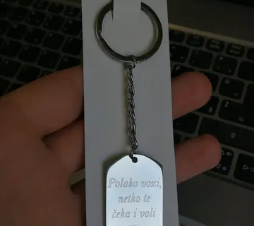 Privjesak “ČELIČNA PLOČICA 2” - cover