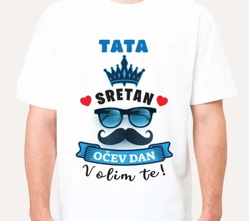 Muška majica – Očev dan - cover
