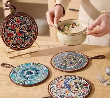 Keramički podmetač za lonce i tanjure – otporan na toplinu - cover