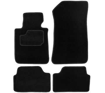 TEKSTILNI AUTO TEPISI ZA BMW 1 E87 2004-2011 - CRNI- KOMPLET - cover