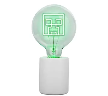 Paladone Minecraft Creeper LED Neon Bulb Lamp - cover