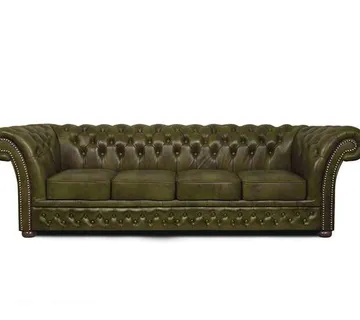 Chesterfield Garnitura Winfield Basic Luxe Leather | 4-sjedišta - cover