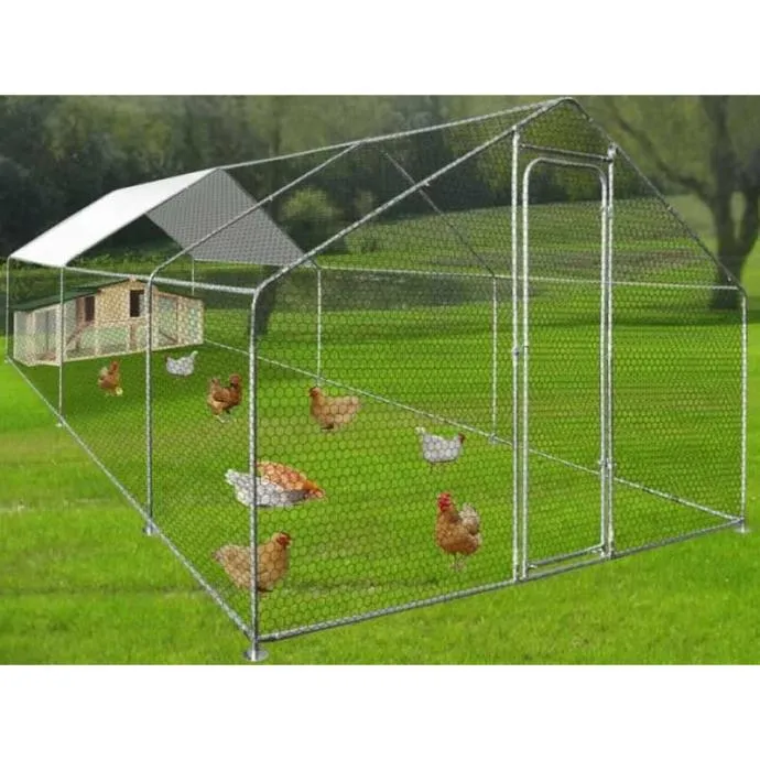 Metalna nastamba za perad 3x6x2m ZI-CR362 Zipper Maschinen - cover