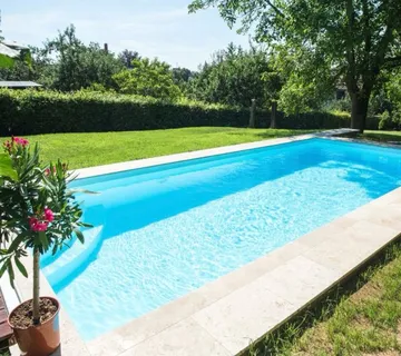 POLIPROPILENSKI BAZEN SKIMER 4.50 X 3.10 X 1.50 SA SVOM OPREMOM ZA RAD - cover