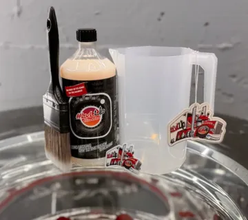 LvLUp TIRESHINE SET 1000 ml PRIPRAVAK ZA NJEGU GUMA - cover