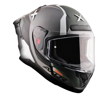 Kaciga AXOR SABER SPARK mat crno/siva - cover