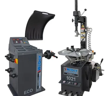 Poluautomatska motirka guma 10"-21"+ polu automatska balansirka kotača - cover