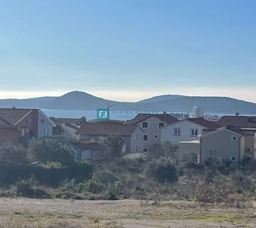 VODICE, građevinsko zemljište, 870 m2,  pogled na more - cover