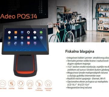 AdeoPOS 14 – Fiskalna blagajna - cover