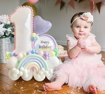 Luk od 60 balona - Counting - uz odabir brojeva od 1 do 9 - cover