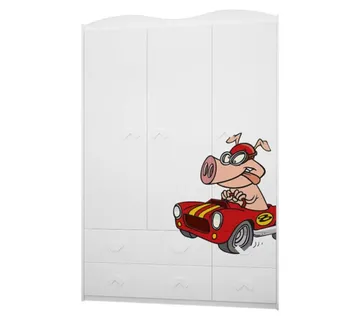 Dječji drveni ormar Dream - cover