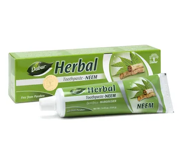 Ayurvedska pasta za zube NEEM Dabur (bez fluora) 100ml - cover