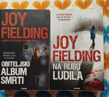 Joy Fielding - Na rubu ludila, Obiteljski album smrti - cover