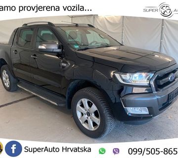 Ford Ranger 3.2 TDCI DoKa Aut. 4x4 Wildtrak 200 KS, KAM+TEM+GR SJED+NAVI - cover