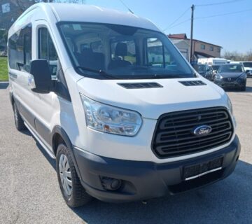 FORD TRANSIT 2.2 TDCI SA 9 SJEDALA,KLIMA,KUPLJEN NOV U HR, u PDV-u - cover