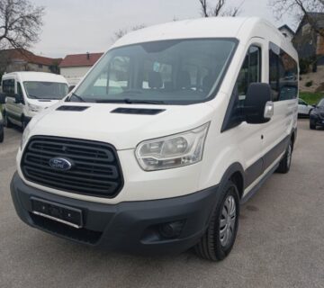 FORD TRANZIT 2.2 TDCI L3H2 SA 9 SJEDALA,KLIMA,KUPLJEN NOV U HR,U PDV-u - cover