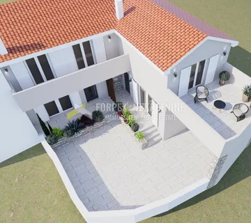 DRIVENIK-KUĆA U NOVOGRADNJI SA DVA STANA - cover