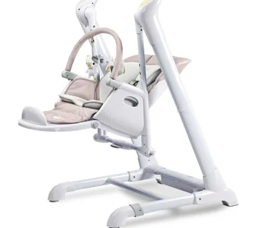 Dječja visoka stolica 2u1 Indigo bež - cover