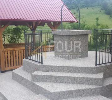 Gorski kotar, Mrkopalj, samostojeća kuća, 212m2, konoba - cover