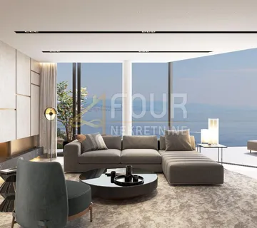 Opatija, luksuzan stan, 96.86m2, 2s+db, terasa