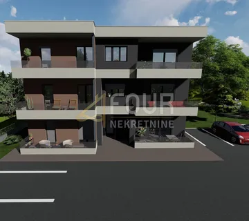 Viškovo, novogradnja, 57.67m2, 2s+db, balkon - cover