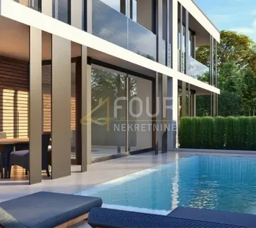 Istra, Poreč, luksuzan stan s bazenom, 77.03m2, 2s+db