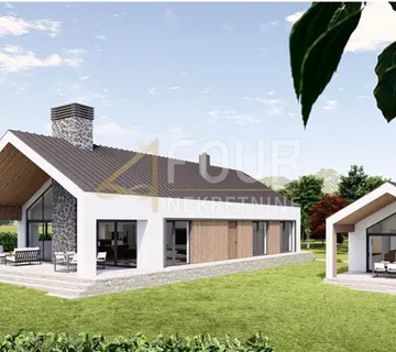 Gorski kotar, Bosanci, zemljište 1.593m2, građevinski + poljoprivredni dio - Bosanci, Bosiljevo