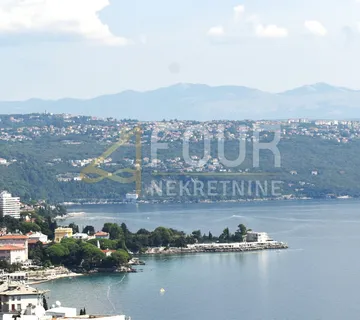 Opatija, 112.28m2, luksuzan stan, 3s+db, velika lođa, pogled na more - cover